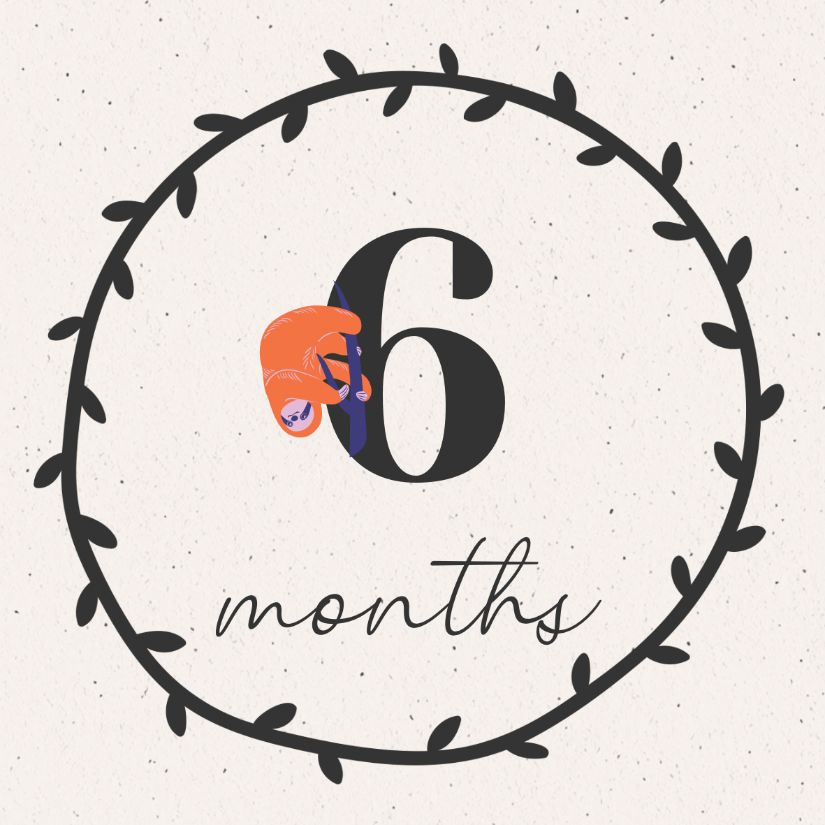 Beige Milestone Cards