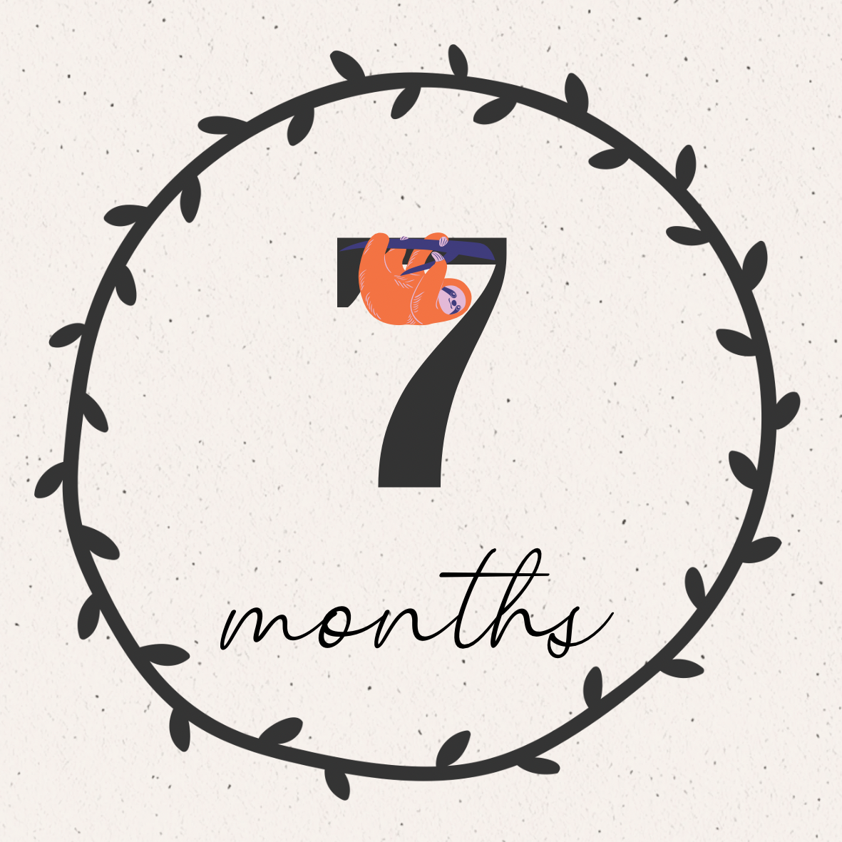 Beige Milestone Cards