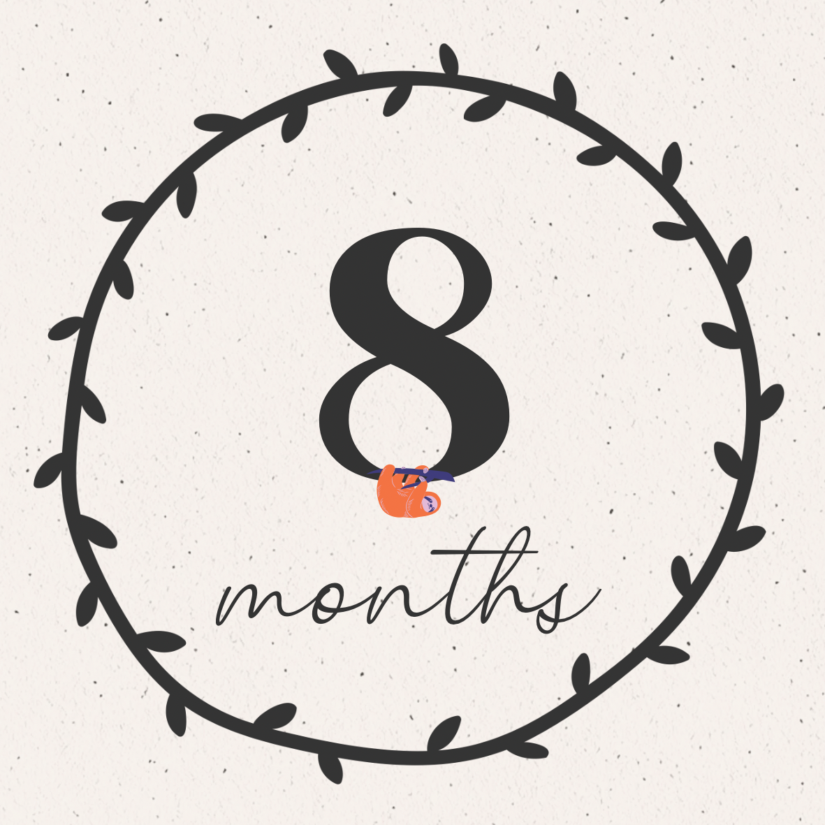 Beige Milestone Cards