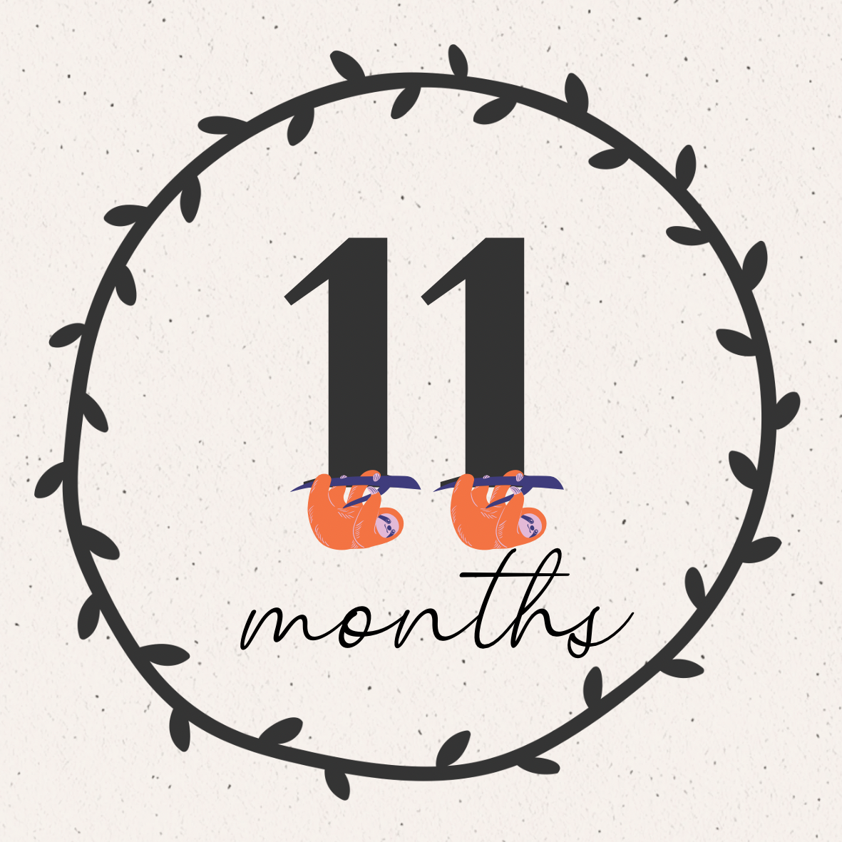 Beige Milestone Cards